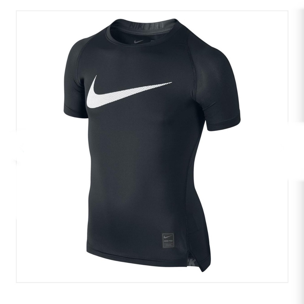 Nike ☑️Pro Boys🧑🏻‍🦱"KD Pro Cool" Fitted Compression T-Shirt👕Sz L